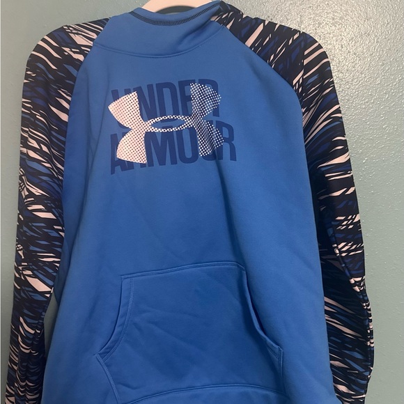 Under Armour White and Blue Jacket - Picture 1 of 2